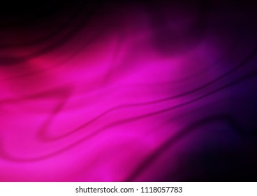 Dark Pink vector glossy abstract template. Brand new colored illustration in blurry style with gradient. A completely new design for your business.