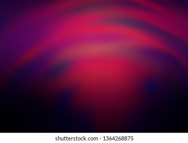 Dark Pink vector glossy abstract background. A completely new color illustration in a bokeh style. The template for backgrounds of cell phones.