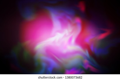 Dark Pink vector glossy abstract backdrop. Colorful abstract illustration with gradient. The best blurred design for your business.