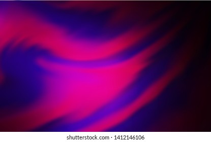 Dark Pink vector glossy abstract backdrop. Colorful illustration in abstract style with gradient. The best blurred design for your business.