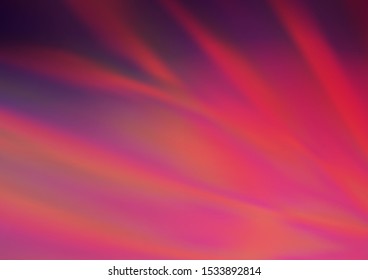Dark Pink vector glossy abstract background. A completely new color illustration in a bokeh style. The blurred design can be used for your web site.