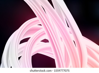 Dark Pink vector glossy abstract backdrop. New colored illustration in blur style with gradient. New design for your business.