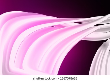 Dark Pink vector glossy abstract backdrop. Colorful abstract illustration with gradient. Background for designs.