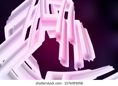Dark Pink vector glossy abstract background. Shining colorful illustration in smart style. Elegant background for a brand book.