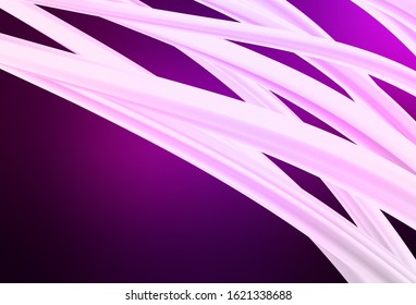 Dark Pink vector glossy abstract background. New colored illustration in blur style with gradient. New style design for your brand book.