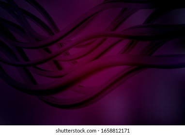 Dark Pink vector glossy abstract background. Glitter abstract illustration with gradient design. Completely new design for your business.