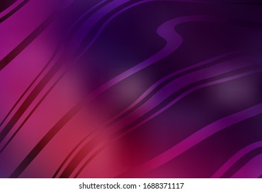 Fondo abstracto brillante vector oscuro. Ilustración abstracta de color con degradado. Diseño borroso para su sitio web.