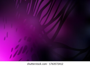 Dark Pink vector glossy abstract background. Modern abstract illustration with gradient. Background for a cell phone.