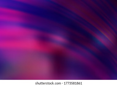 Dark Pink vector glossy abstract backdrop. A completely new colored illustration in blur style. Smart design for your work.