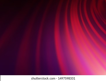 Dark Pink vector glossy bokeh pattern. An elegant bright illustration with gradient. The template can be used for your brand book.