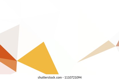 Dark Pink vector gradient triangles pattern. Glitter abstract illustration with an elegant triangles. A new texture for your web site.