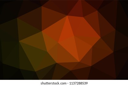 Dark Pink vector gradient triangles texture. Shining colorful illustration with triangles. Template for cell phone's backgrounds.