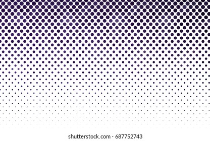 Dark Pink vector illustration which consist of circles. Dotted gradient design for your business. Creative geometric background in halftone style with colored spots.