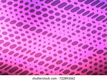 Dark Pink vector indian curved texture. Sketchy hand drawn doodles on blurred background. The template can be used as a background for cell phones.