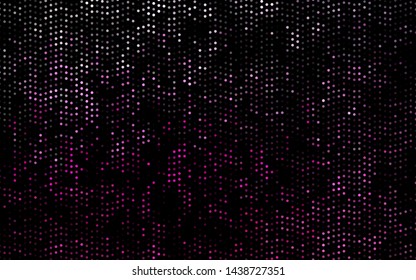 Dark Pink vector layout with circle shapes. Abstract illustration with colored bubbles in nature style. Pattern for ads, booklets.