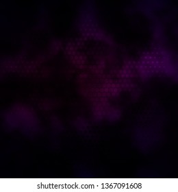 Dark Pink vector layout with circles. Abstract decorative design in gradient style with bubbles. Pattern for wallpapers, curtains.