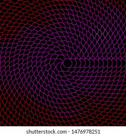 Dark Pink vector layout with circles. Abstract colorful disks on simple gradient background. Pattern for wallpapers, curtains.