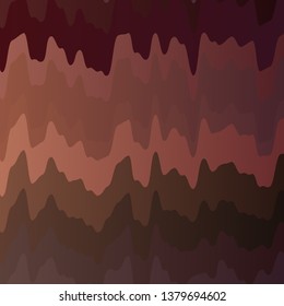 Dark Pink vector layout with curved lines. Colorful illustration in circular style with lines. Smart design for your promotions.