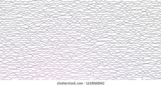 Dark Pink vector layout with curves. Abstract gradient illustration with wry lines. Best design for your ad, poster, banner.