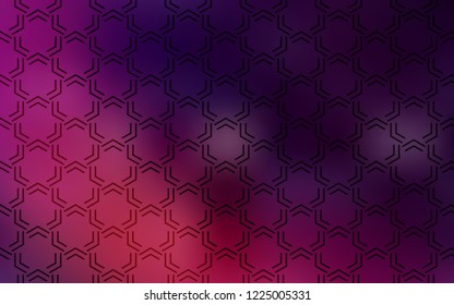Dark Pink vector layout with flat lines. Modern geometrical abstract illustration with Lines. Template for your beautiful backgrounds.