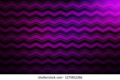 Dark Pink vector layout with flat lines. Blurred decorative design in simple style with lines. Pattern for ads, posters, banners.