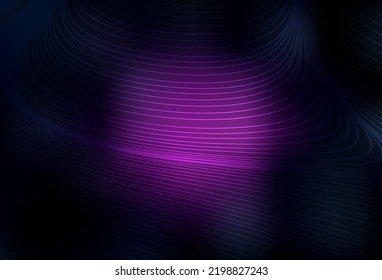 Dark Pink vector layout with flat lines. Colorful shining illustration with lines on abstract template. Best design for your ad, poster, banner.