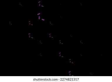 Dark Pink vector layout with flat lines. Colorful shining illustration with lines on abstract template. Pattern for your busines websites.