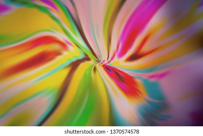 Dark Pink vector layout with wry lines. Modern gradient abstract illustration with bandy lines. The best colorful design for your business.
