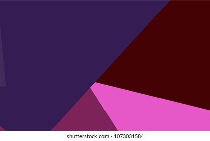 Dark Pink vector low poly background. A sample with a polygonal design. Illustration in polygonal style with repeating squares