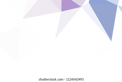 Dark Pink vector low poly texture. A sample with polygonal shapes. Brand new design for your business.
