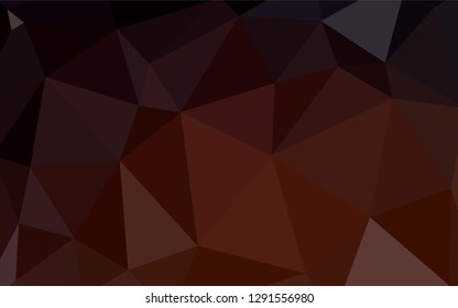Dark Pink vector low poly texture. A completely new color illustration in a polygonal style. Completely new template for your banner.