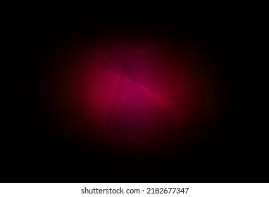 Dark Pink vector low poly background. Shining polygonal illustration, which consist of triangles. Template for cell phone's backgrounds.