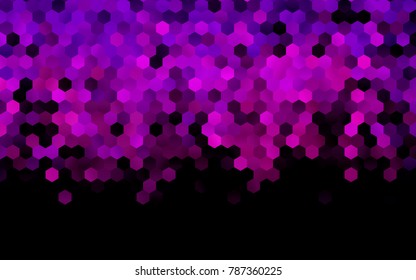 Dark Pink vector low poly background. A sample with a polygonal design. Low poly illustration, low polygonal background.