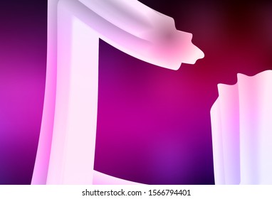 Dark Pink vector modern elegant backdrop. Colorful abstract illustration with gradient. The best blurred design for your business.
