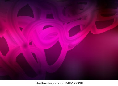 Dark Pink vector modern elegant background. Shining colorful illustration in smart style. Background for a cell phone.
