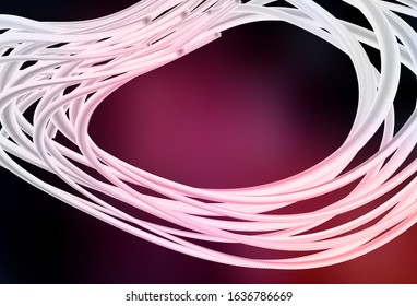Dark Pink vector modern elegant background. Creative illustration in halftone style with gradient. New style design for your brand book.