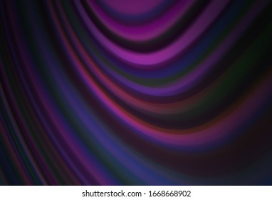 Dark Pink vector modern elegant background. Glitter abstract illustration with gradient design. New style design for your brand book.