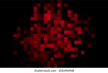 Dark Pink vector modern geometrical background. Abstract template. Geometric pattern in square style with gradient.