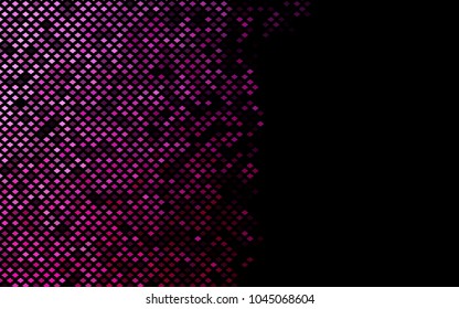 Dark Pink vector modern geometrical background. Abstract template. Geometric pattern in square style with gradient.