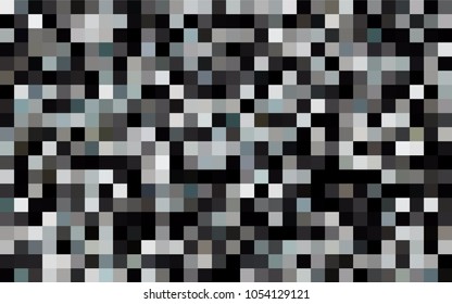 Dark Pink vector modern geometrical background. Abstract template. Geometric pattern in square style with gradient.