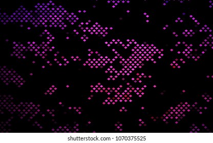 Dark Pink vector modern geometrical background. Abstract template. Geometric pattern in square style with gradient.