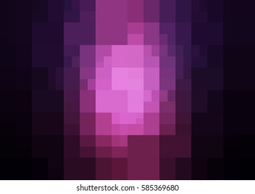Dark Pink vector modern geometrical abstract background. Texture template. Geometric pattern in Origami style with gradient. 