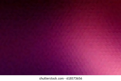 Dark pink vector modern geometrical abstract background. Texture, brand-new background. Geometric background in Origami style with gradient. 