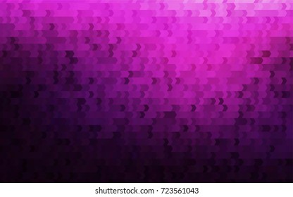 Dark Pink vector modern geometrical background. Abstract template. Geometric pattern in square style with gradient.