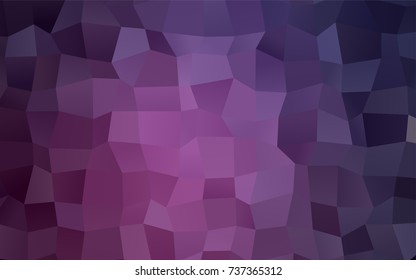 Dark Pink vector modern geometrical background. Abstract template. Geometric pattern in square style with gradient.
