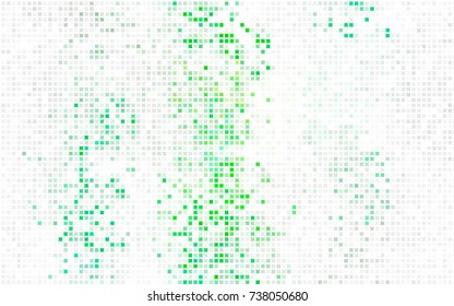 Dark Pink vector modern geometrical background. Abstract template. Geometric pattern in square style with gradient.