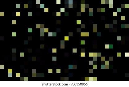 Dark Pink vector modern geometrical background. Abstract template. Geometric pattern in square style with gradient.