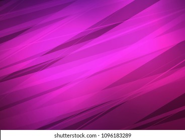 Dark Pink vector natural abstract pattern. Colorful abstract illustration with lines in Asian style. Brand new style for your business design.