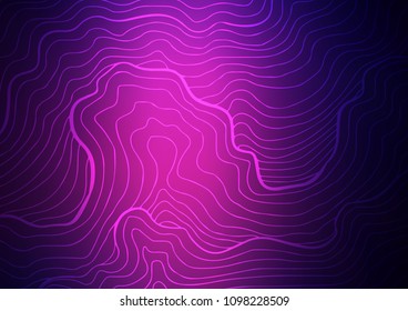 Dark Pink vector natural abstract pattern. Colorful illustration in abstract style with doodles and Zen tangles. The pattern can be used for heads of websites and designs.