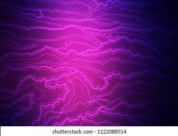 Dark Pink vector natural abstract texture. Shining colored illustration with doodles in Zen tangle style. Brand-new design for your business.